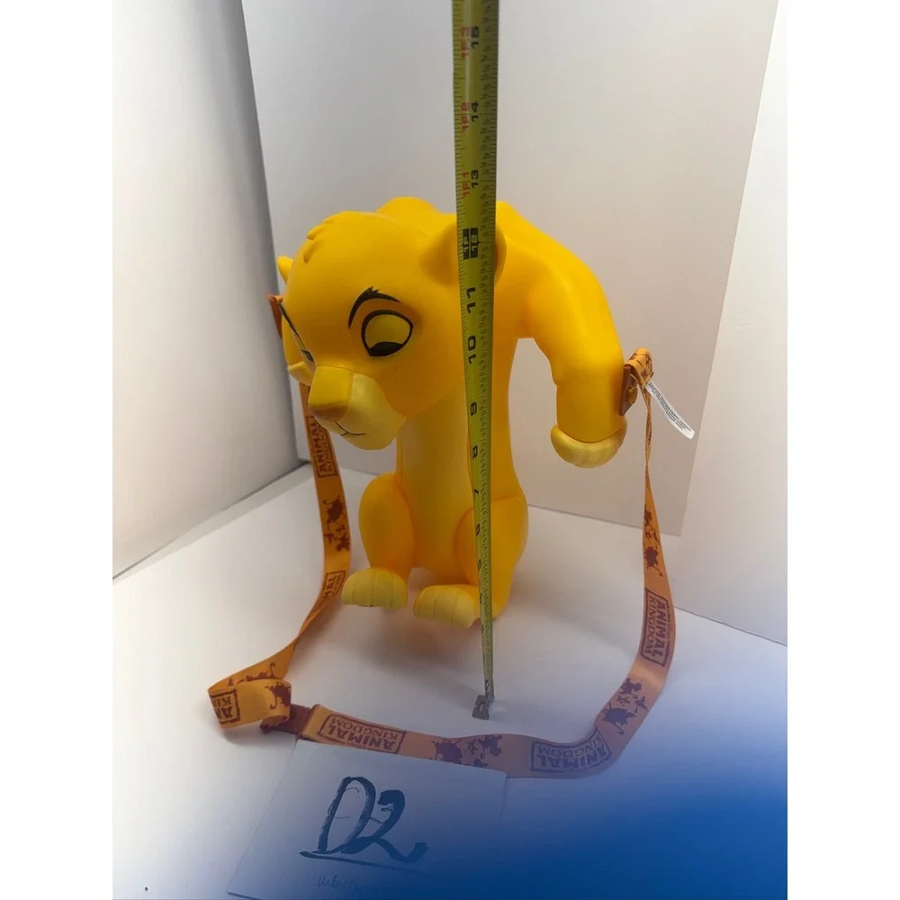 Disney Lion‎ King Simba Popcorn Bucket w/ Lanyard - Animal Kingdom